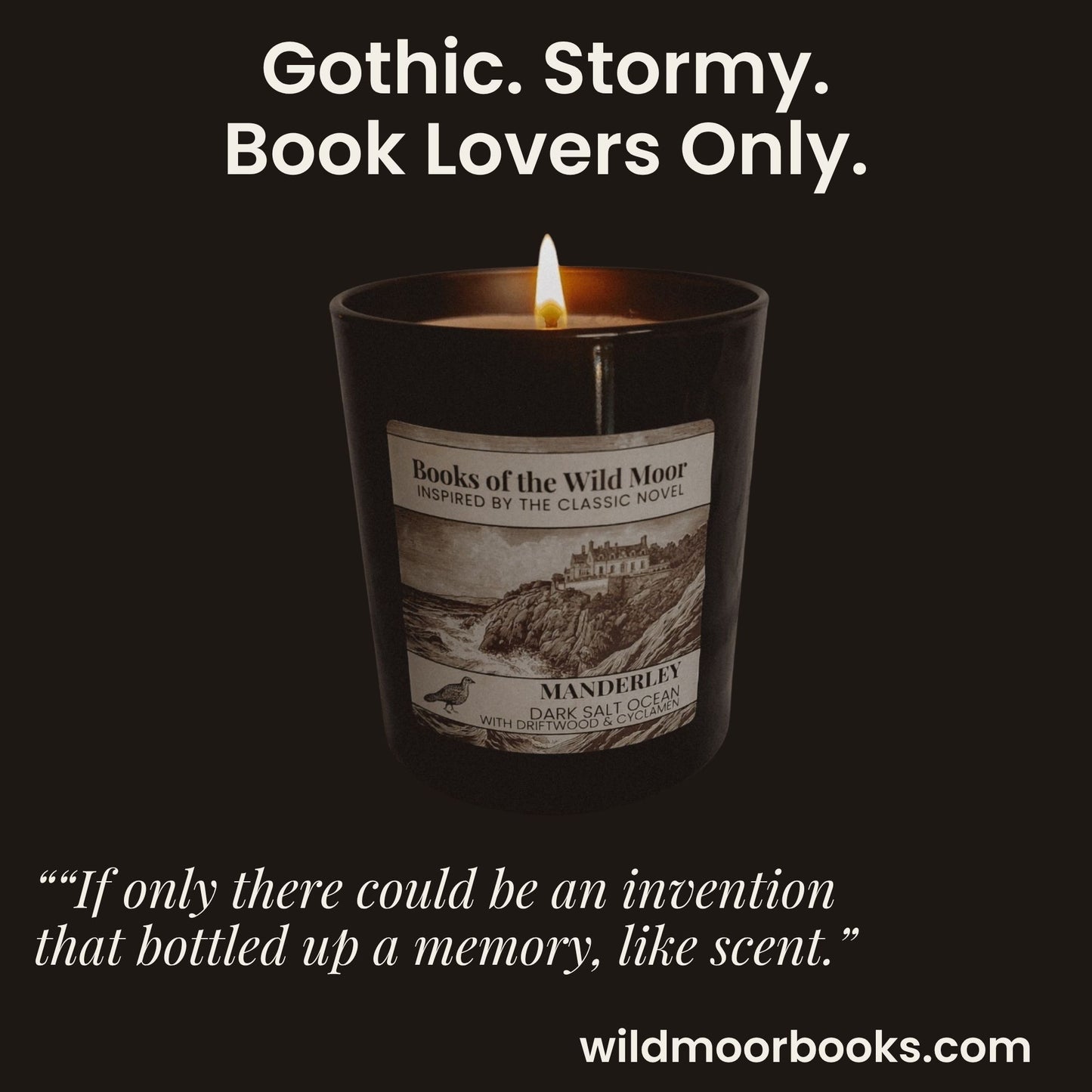 Rebecca Manderley Candle Gothic