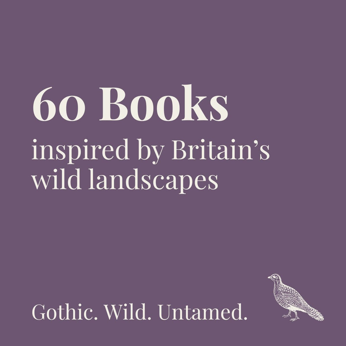 60 Books on Wild Britain