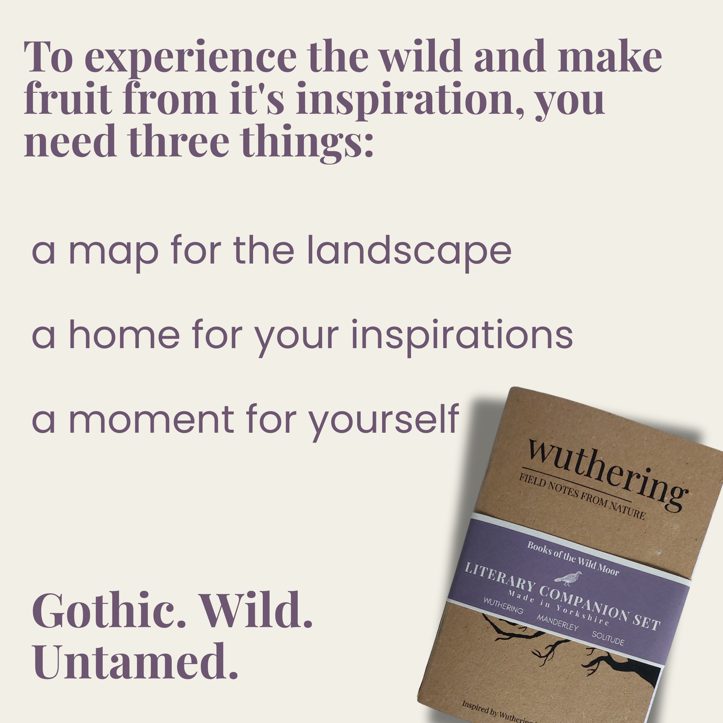 Literary Companion Set - 3 A6  Journals