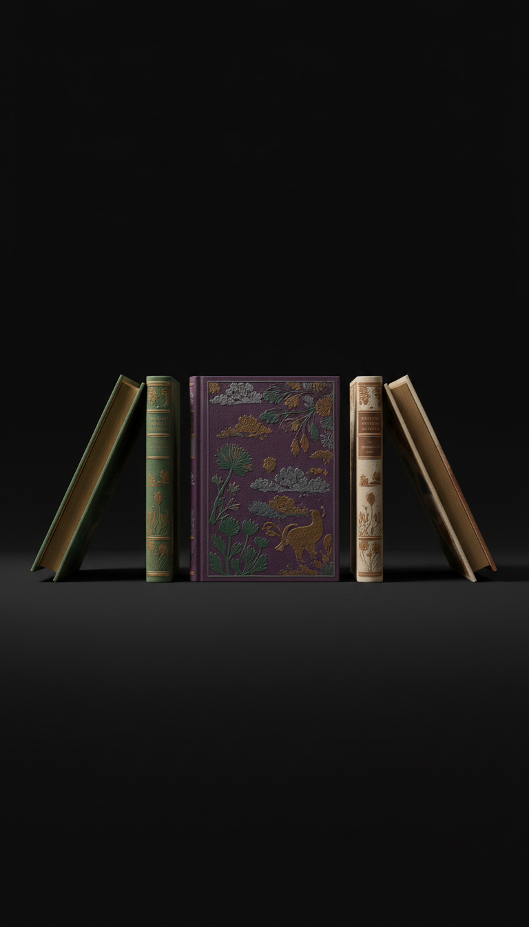 Gothic Anthology with Textured Paper