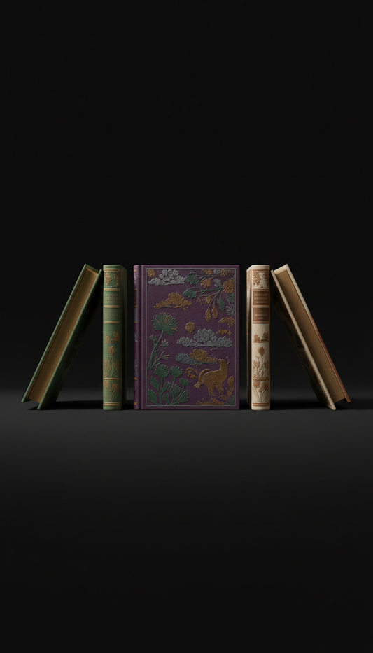 Gothic Anthology with Textured Paper