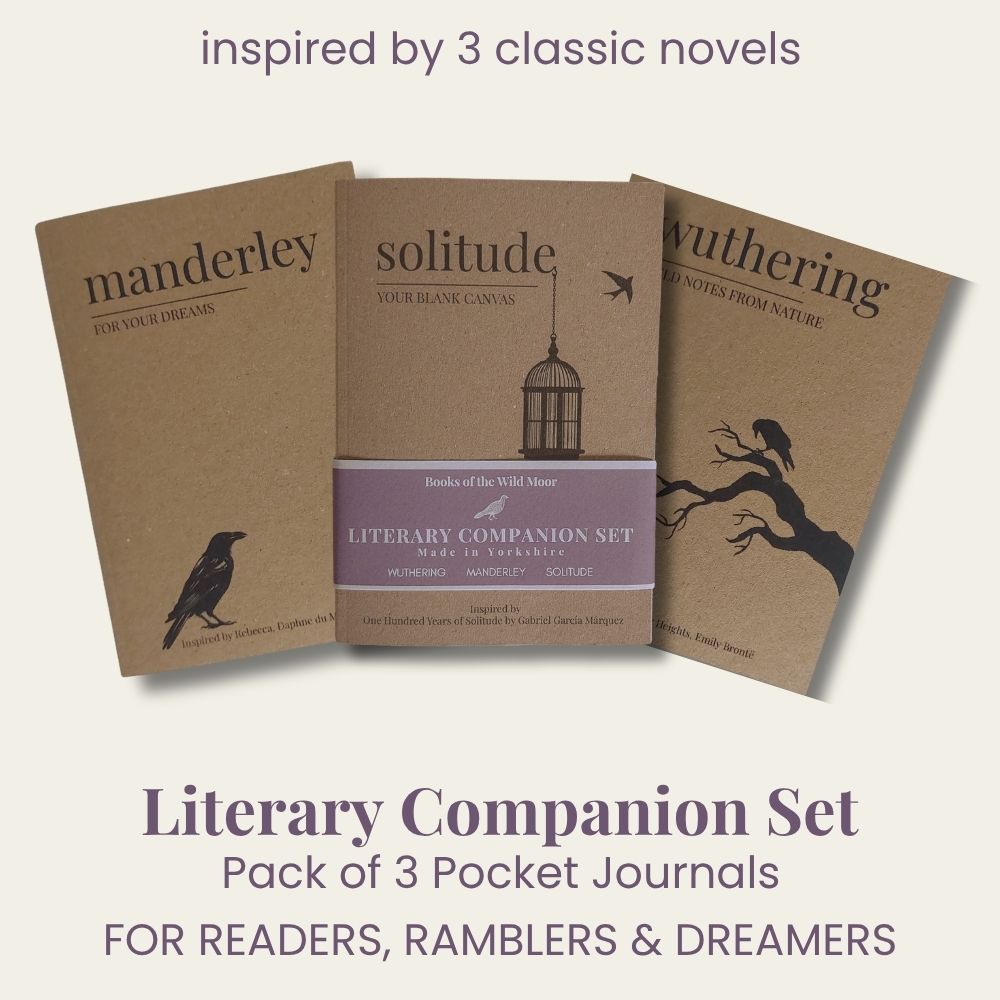 Literary Companion Set - 3 A6  Journals