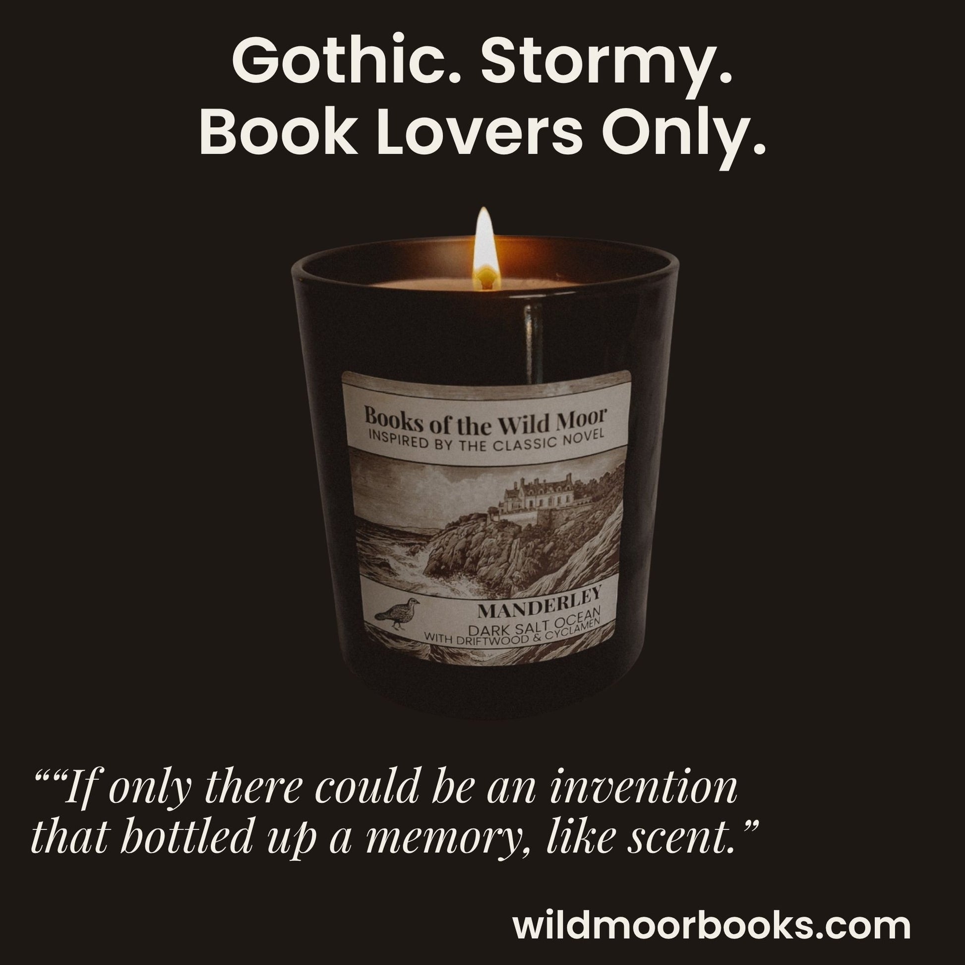 Rebecca Manderley Candle Gothic