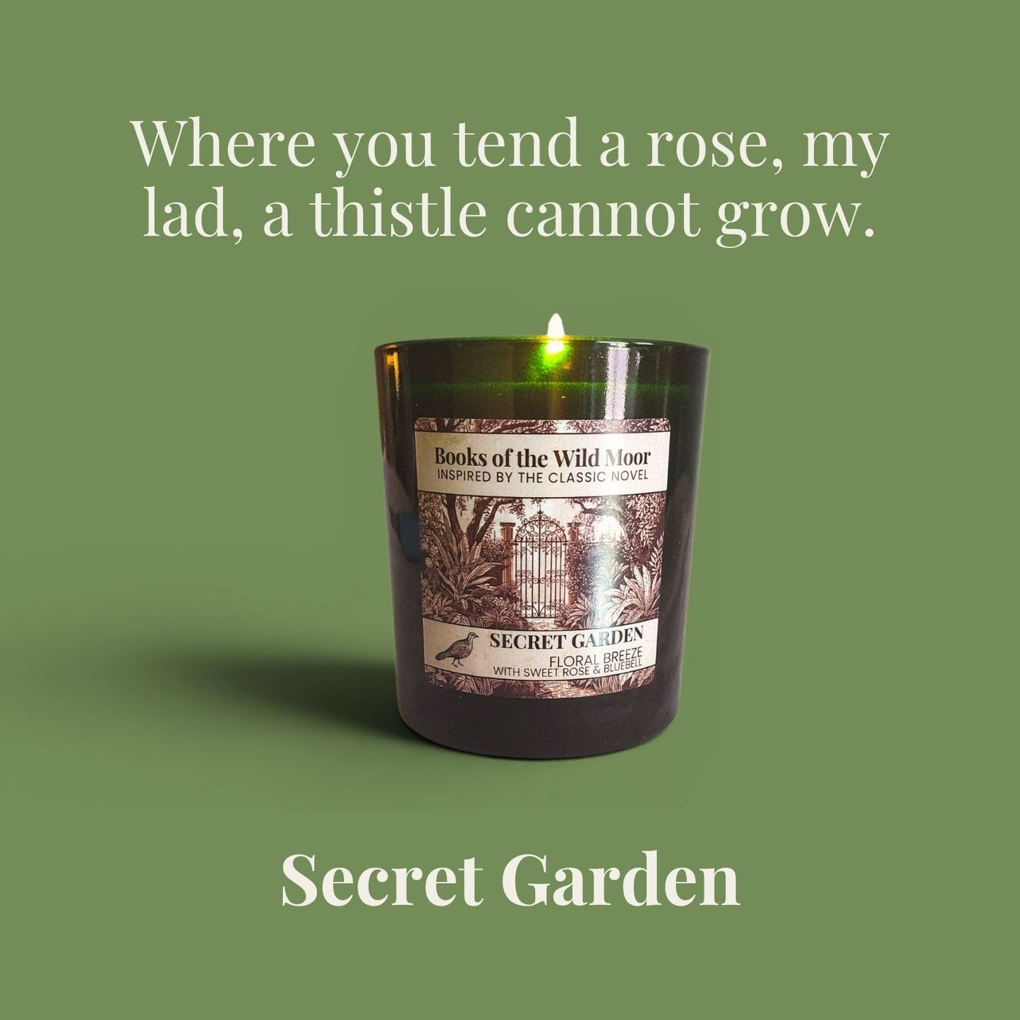 Secret Garden Candle Floral Breeze Scent