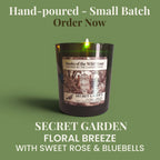 Secret Garden Candle sweet rose