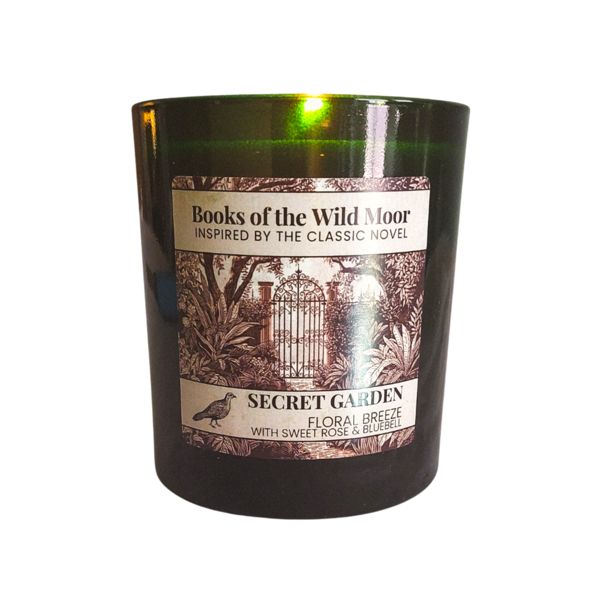 The Secret Garden Candle Shot